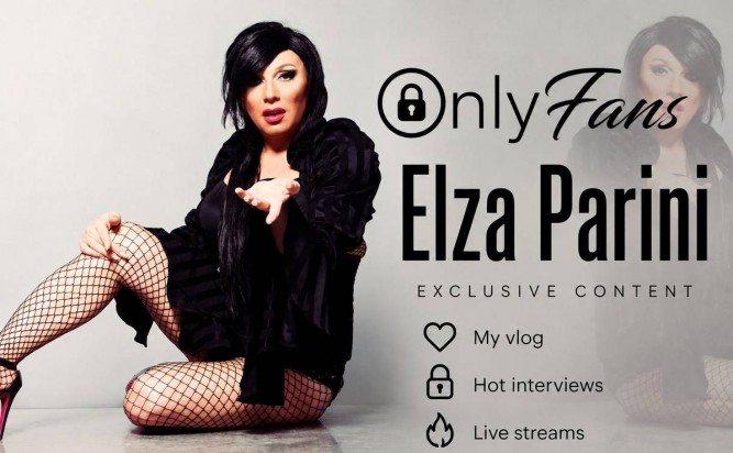 Елза Парини разказва мръсни истории в OnlyFans