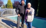 Албино Пити с Алесандро Бозио, блогър и популяризатор на изкуството
