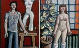 Художникът и неговият модел диптих (1969)